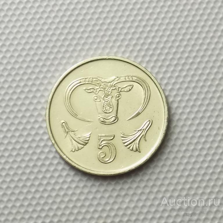 Кипр 5 центов 1998 года (1334у)