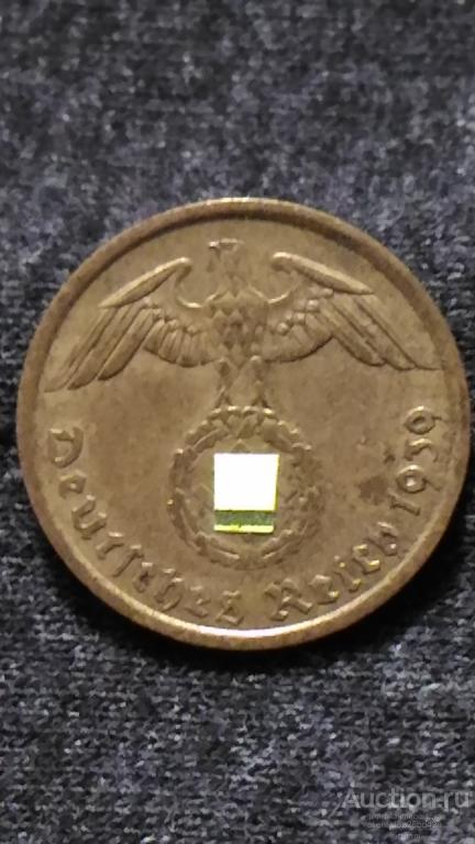 3й рейх,Германия, монеты  5 пфенингов , A 1939  Пфеннинг, пфенинг, рейхпфенинг, рейспфенинг,