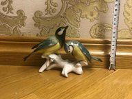 Птички на веточке Karl Ens, ,без сколов, трещин и реставрации.