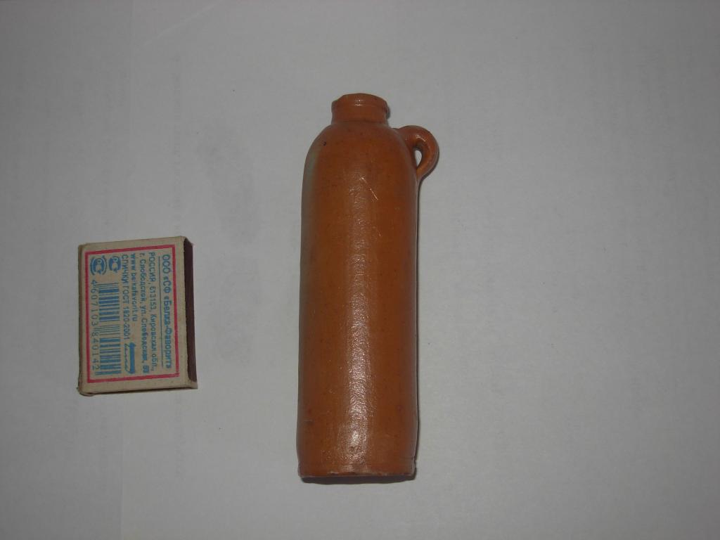 рижский бальзам в глиняной бутылке