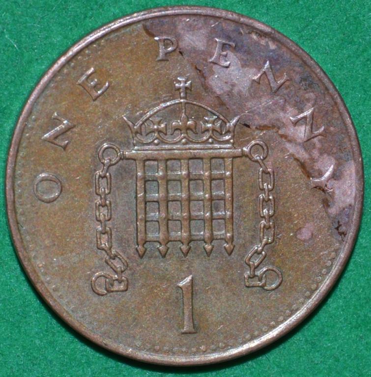 Великобритания 1 пенни 1994 (К34б)