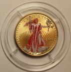 25 долларов 2000 год. США. American Eagle Gold Bullion. Золото 916 - 16.97 грамм.