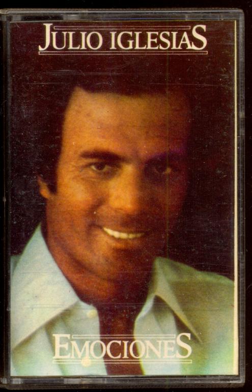 JULIO IGLESIAS ‎– Emociones 1980 made in SPAIN фирм. кассета RARE!