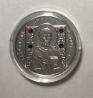 Серебряная монета 20 рублей 2013 г. "Николай Чудотворец", 20 гр., Ag999, С РУБЛЯ!