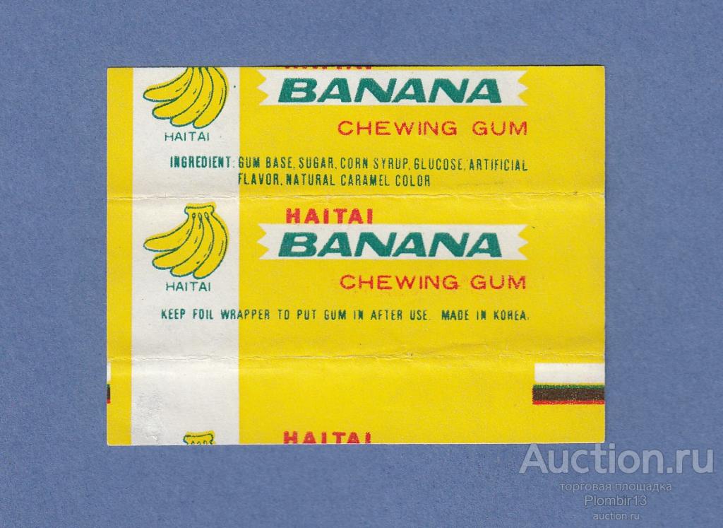 Обертка Южная Корея HAITAI  Banana