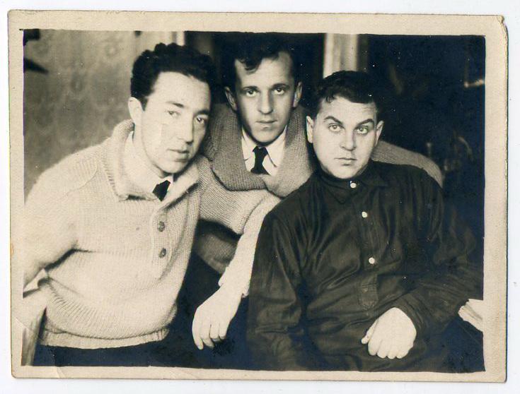 Советский быт Мужчины юноши одежда мода 8,5 х 12 см