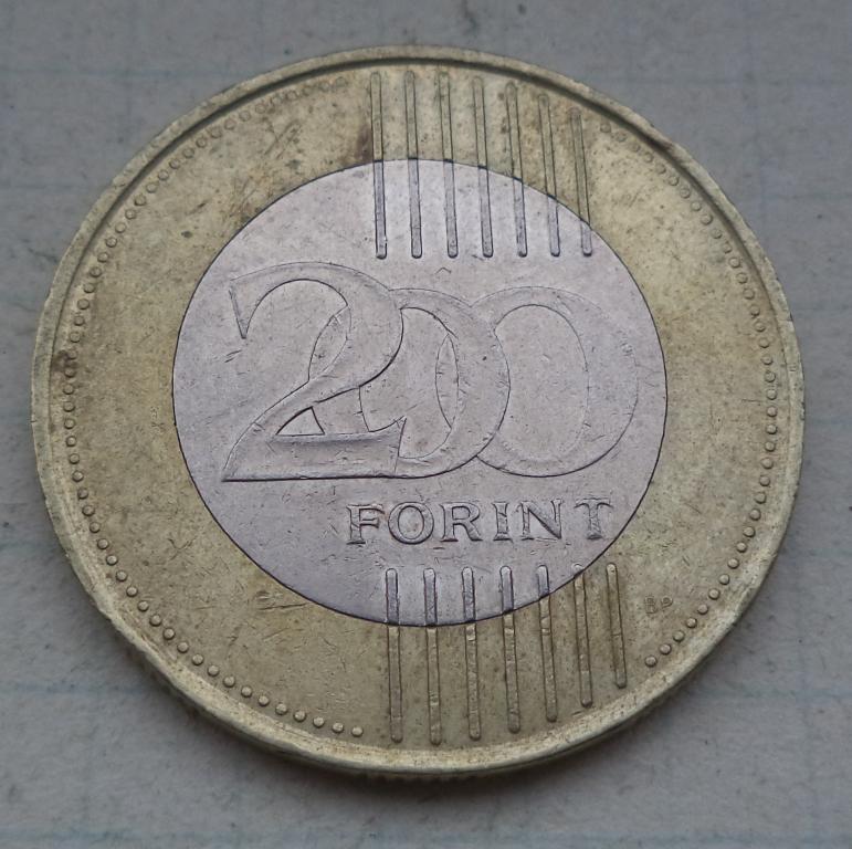 Венгрия 200 форинтов  2009 год  VF