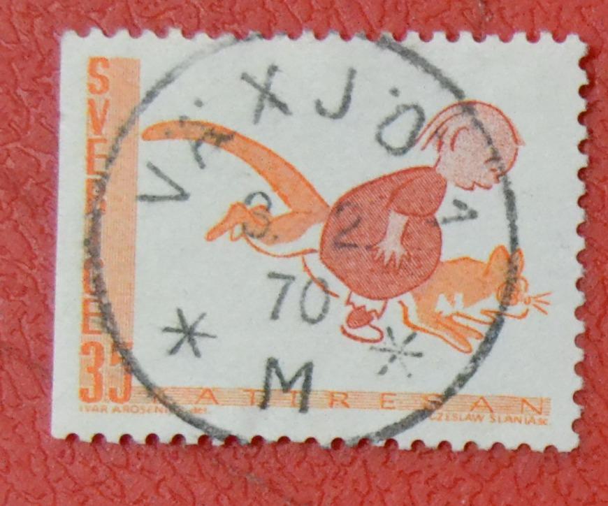 Швеция 1969 г. "Шведские сказки" СТО