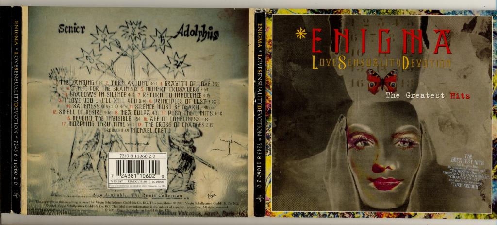 ENIGMA - Love Sensuality Devotion (The Greatest Hits) 2001 UK & Europ.....