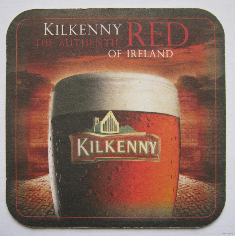 Подставка под пиво Kilkenny /Ирландия /.
