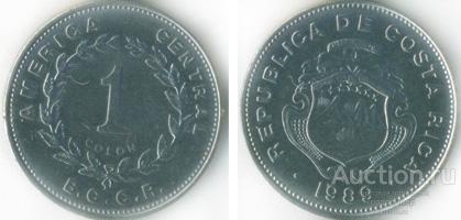 Коста Рика 1 колон 1983 года.