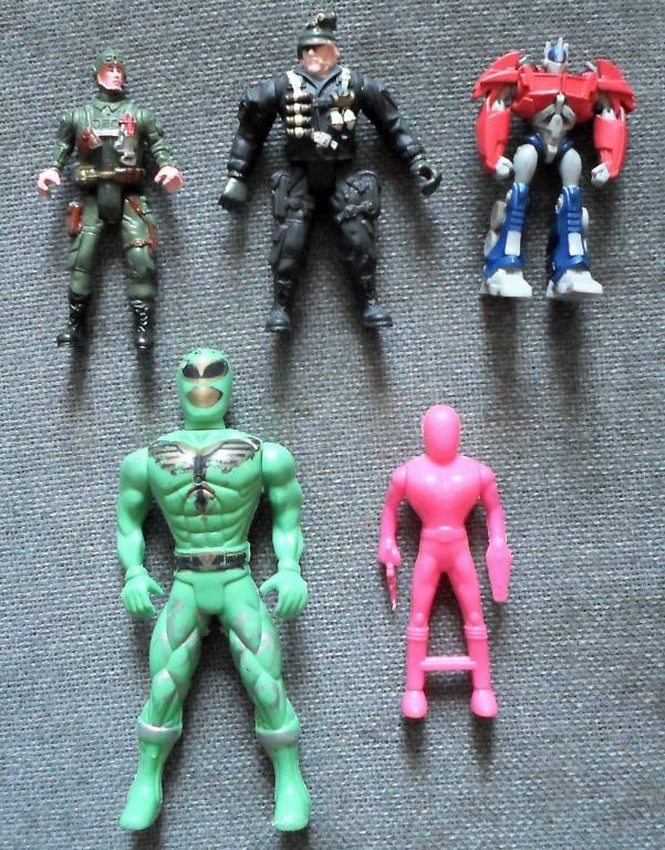 Игрушки детские- звездные бойцы,киборгов,персоналии одним лотом