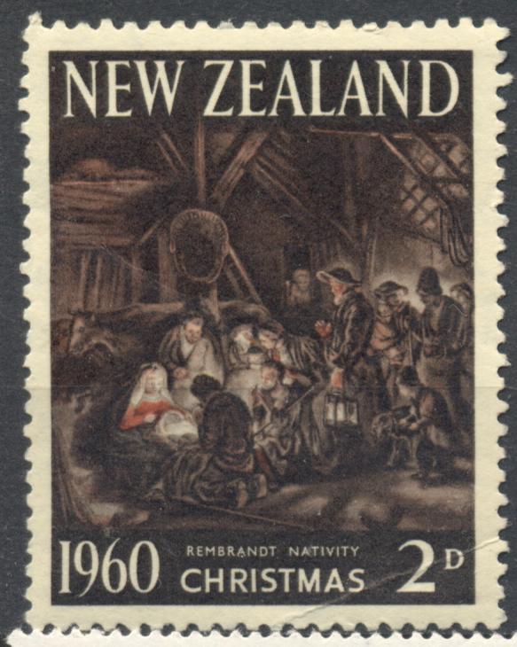 Новая Зеландия 1967 г. Рождество негашеная**  КЦ 0,4 ЕВРО (МИХЕЛЬ)