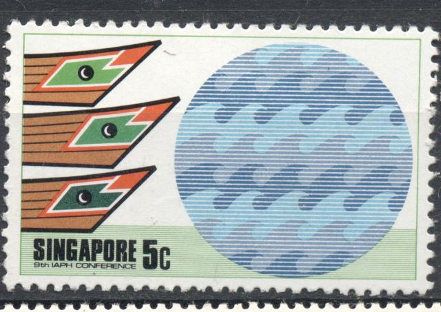 Сингапур 1975 г.  негашеная**   КЦ 0,5 ЕВРО (МИХЕЛЬ)