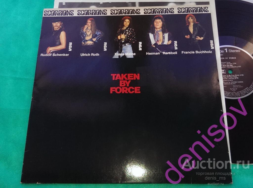 Scorpions ‎/ Taken By Force /77/GERM/EX+/NM 