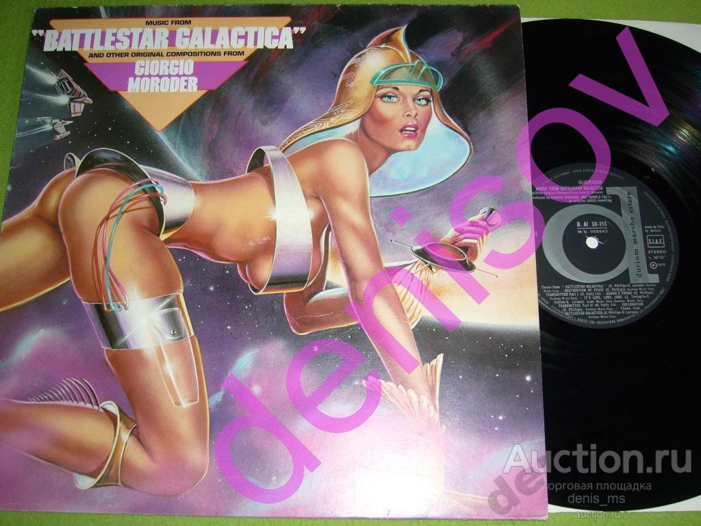 GIORGIO MORODER/BATTLESTAR GALACTICA/RARE/NM-/NM 