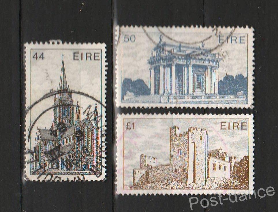 Ирландия 1982 Архитектура замки Mi500-502 гаш. КЦ 8 евро 