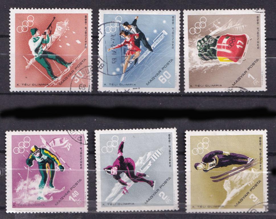 1968 Венгрия Олимпиада в Гренобле.