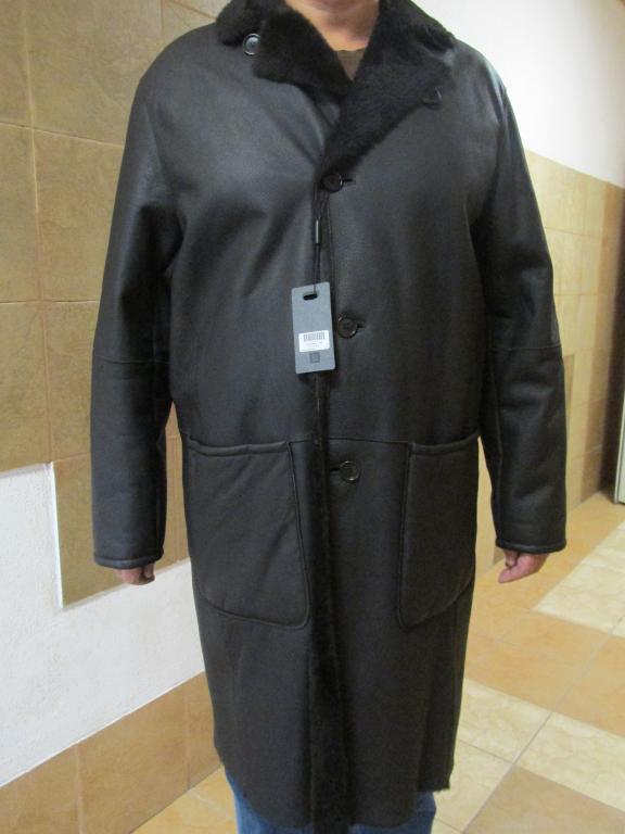 Дубленка натуральная мужская бренд BALMAIN р-р 54 оригинал