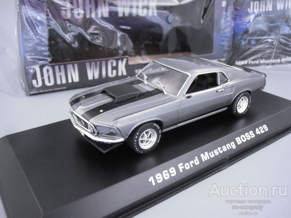 FORD Mustang BOSS 429 1969 к/ф «Джон Уик» «John Wick» 1:43 металл Мустанг  GreenLight 86540 США USA — покупайте на Auction.ru по выгодной цене. Лот из  Санкт-Петербург, Санкт-Петербург. Продавец su-company. Лот 226841958512034