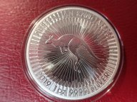 Австралия 1$ 2019 КЕНГУРУ 9999 1 oz 31,1 гр.ОРИГИНАЛ !!СЕРЕБРО . / А 69