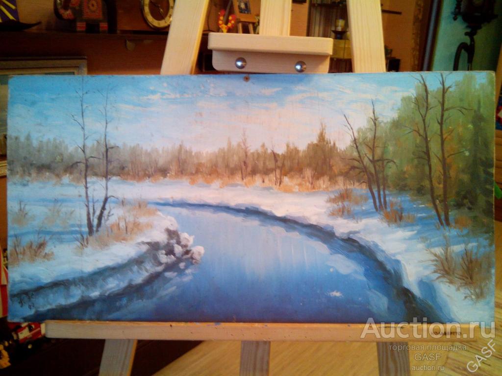 Рисовать маслом на двп