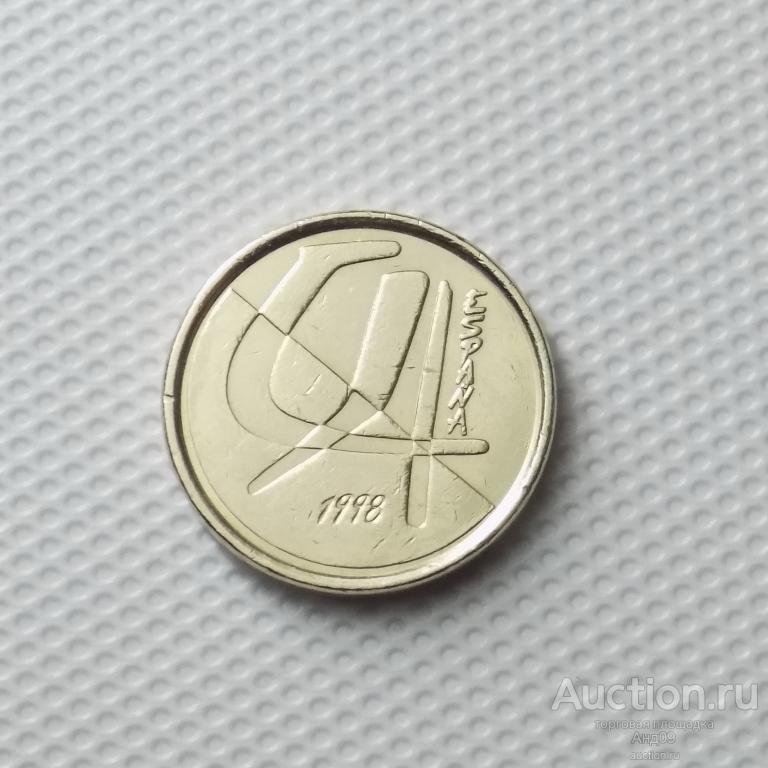 Испания 5 песет 1998 года (4787а)