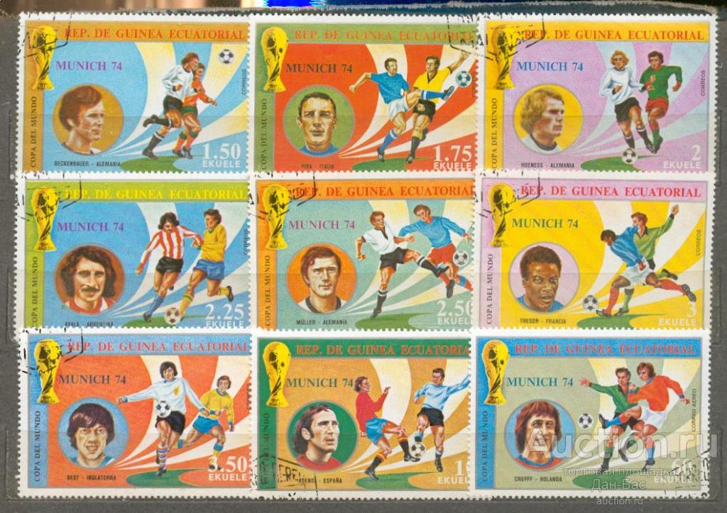 Гвинея 1974  спорт футбол