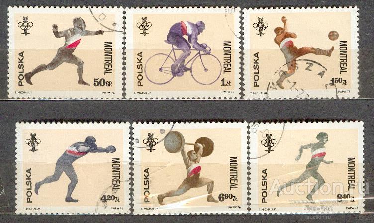 Польша 1976  спорт олимпиада