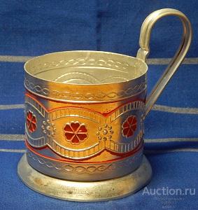 Подстаканник «Цветочный хоровод», СССР