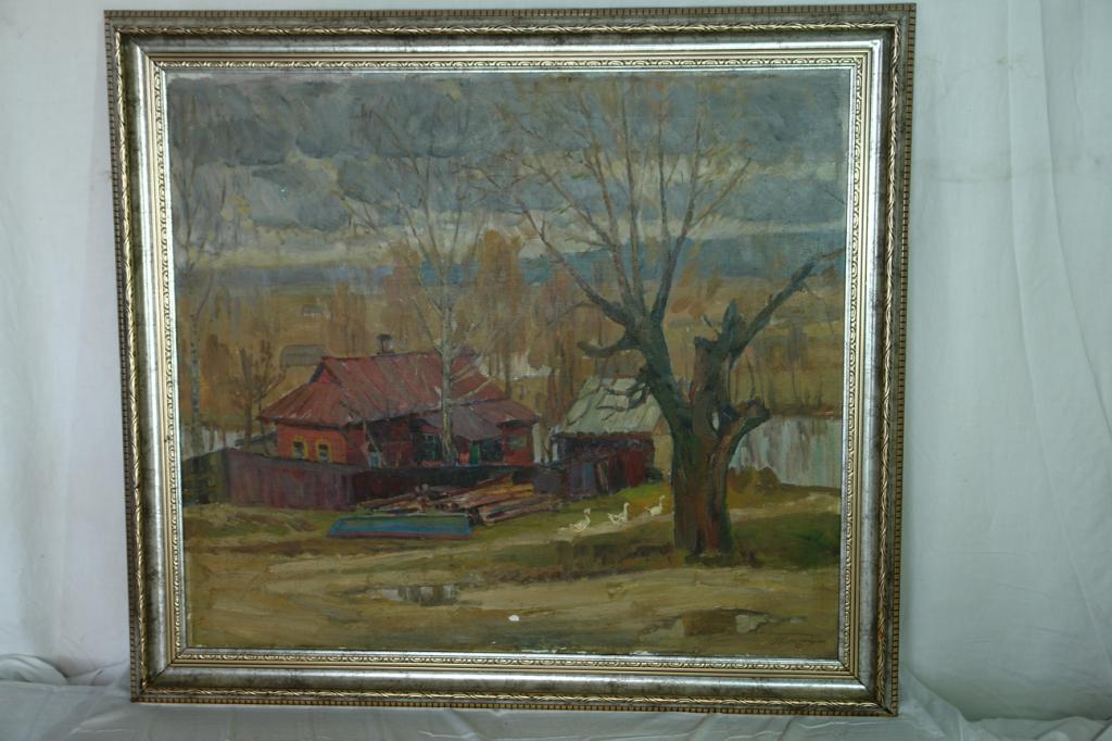 Поздняя осень (холст, масло)