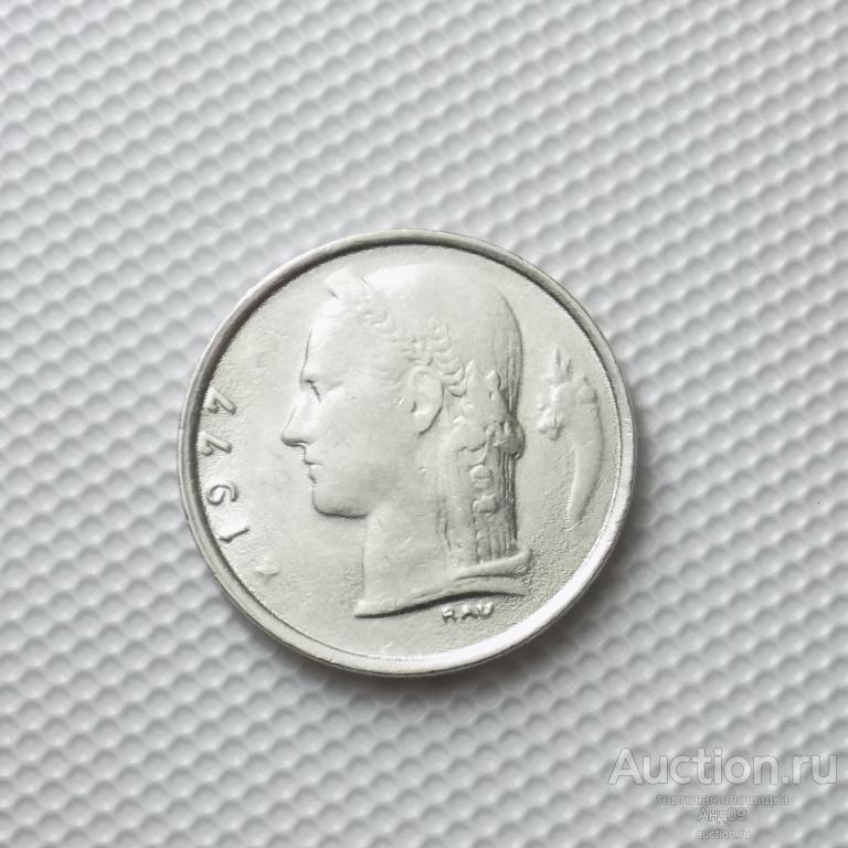 Бельгия 1 франк 1977 года (4827а)