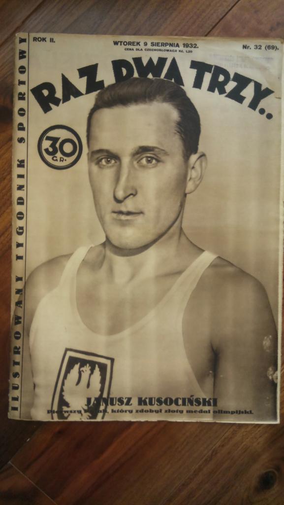 журнал Спорт Польша №32 Олимпийские игры Лос-Анджелес США 1932 год