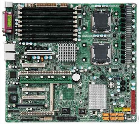 Материнская плата GigaByte GA-7BPSH-RH Dual S771,  8xDDR2FBD, SCSI, 2xLAN Mainboard