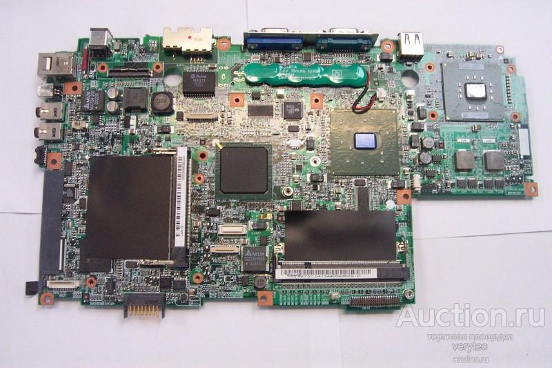 Материнская плата Dell 0T0400 Latitude D400 Laptop Motherboard