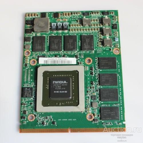Видеокарта HP 599058-001 HP FX2800M Laptop 8740W 8740P 1GB Video Card Nvidia