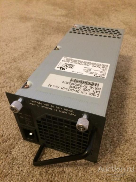 Блок питания Cisco 34-0873-01 Cisco 4000 4006 Catalyst 400W Power Supply