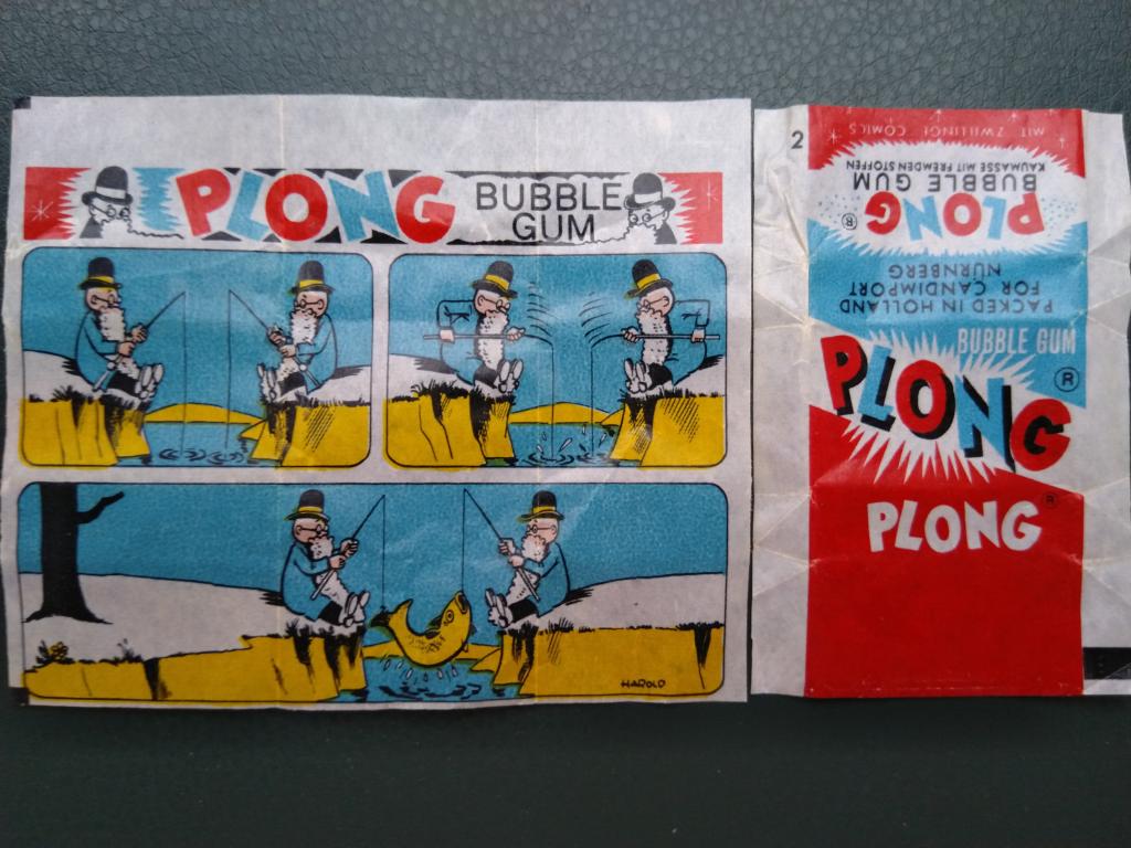 Вкладыш PLONG + обертка, цена за 1шт. СОСТОЯНИЕ+++