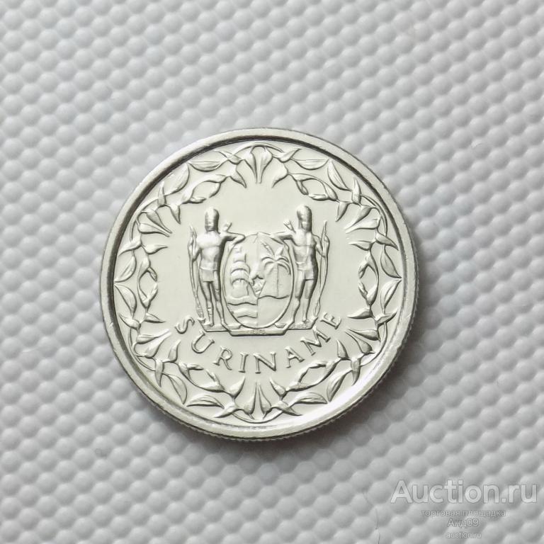 Суринам 25 центов 2009 года (2659м)