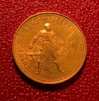 Золотой Червонец "Сеятель" 1923 ПЛ UNC Au900 РЕДЧАЙШИЙ РАЗНОВИД, С РУБЛЯ!!!!