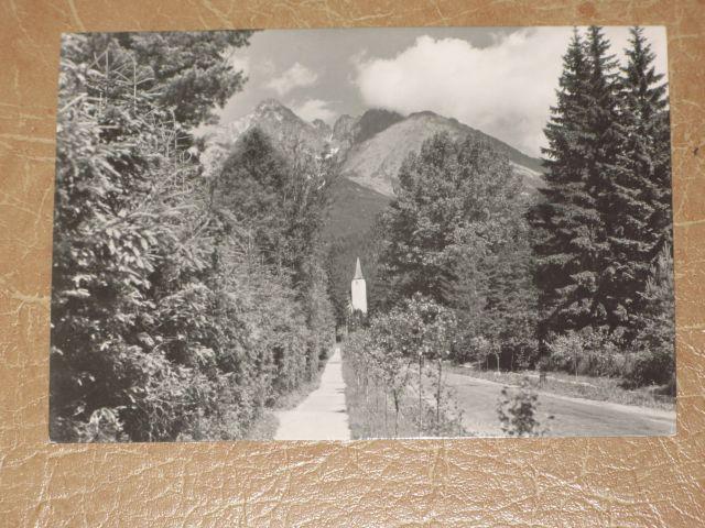 ЧССР ТАТРЫ Народный парк Татранская Ломница горы