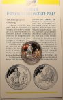Медаль Евро 1992 года. Матч проходит в Гётеборге. 9-й Чемпионат Европы по футболу в Швеции. Серебро!