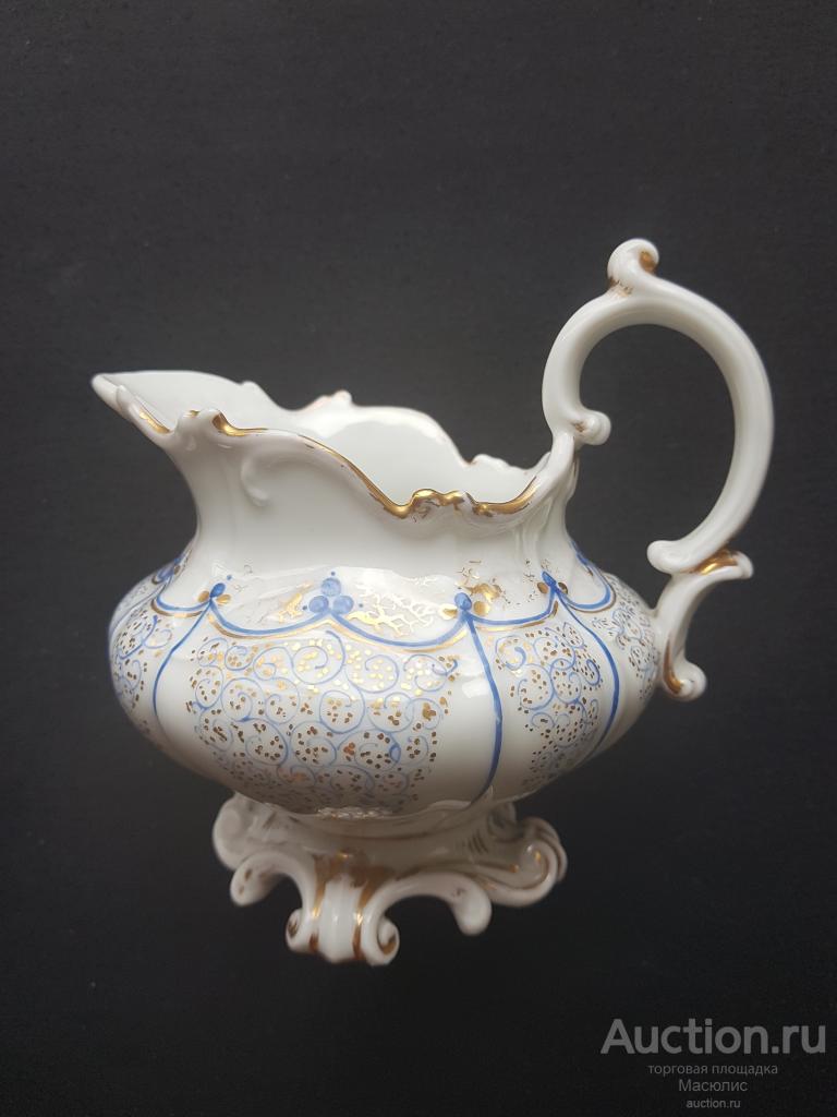 Молочник, фарфор, Россия, частный завод (2)