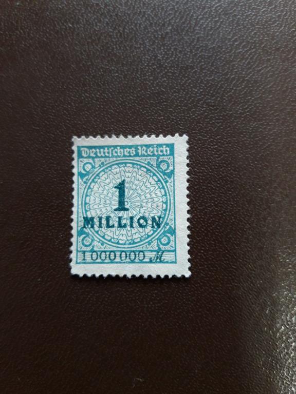 Германия,1923 ,Новые номиналы 