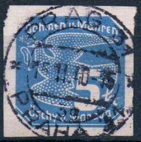 Богемия и Моравия,1939 г,MiNr.43,газетная марка