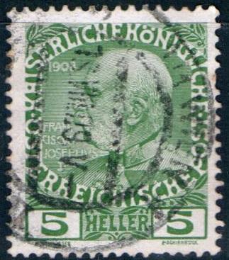 Австро-Венгрия 1908,MiNr.142 v 