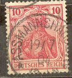 Германия СТАНДАРТ АЛЛЕГОРИЯ КЛАССИКА ГАШ 1904 ГОРОД АСМАНШАУ