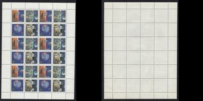 СССР 6072 ЧБН 1989 КОСМОС Фил. выставка 