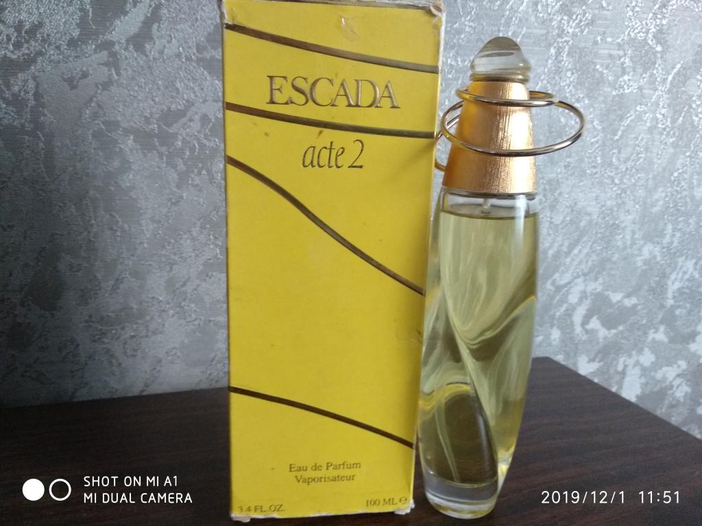 Винтаж Escada Acte 2 100мл