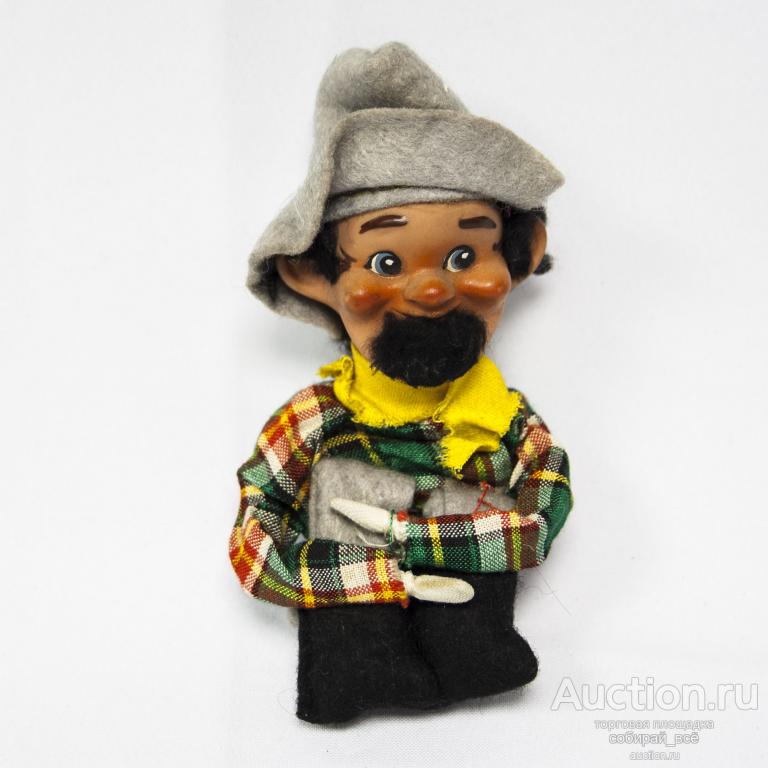 Кукла Мужчина в шляпе, Германия, высота 13,5 см